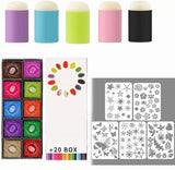 Creative Finger Art Sponge Set