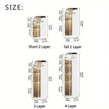 Rolling Bathroom Cabinet