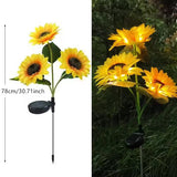 Sunflower Solar Garden Lights