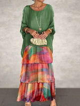 Bailey - Layered Ruffle Dress