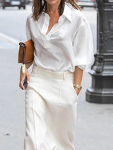 Nicole - High Waist Long Skirt