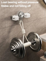 (1 + 1 Free) Space-Saving Mop Organizer