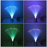 Multicolor LED Fiber Optic Lamp - beumoonshop