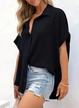 Lucy - Short Sleeve Blouse