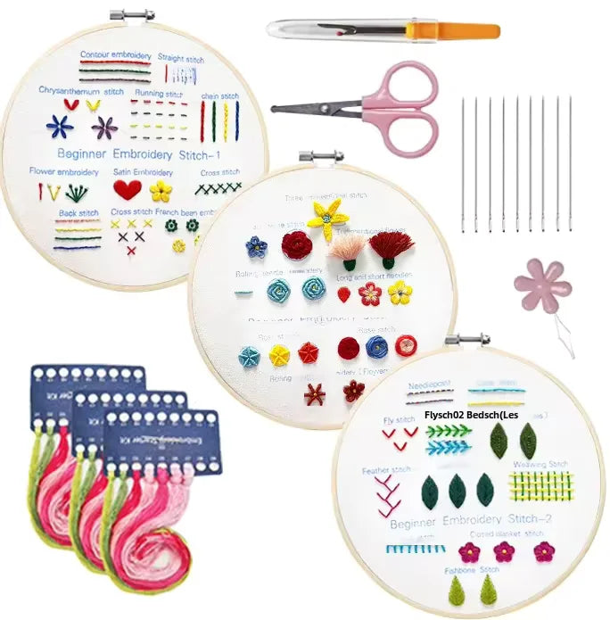 Beginner's Crossstitch Embroidery Kit