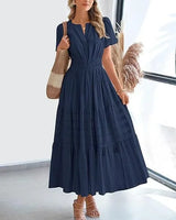 Lacey - V-Neck Long Dresses