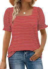 Gaia - Square Neck Top