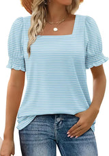 Gaia - Square Neck Top