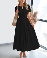 Lacey - V-Neck Long Dresses