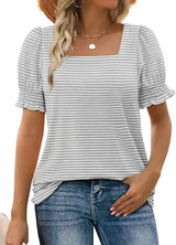 Gaia - Square Neck Top