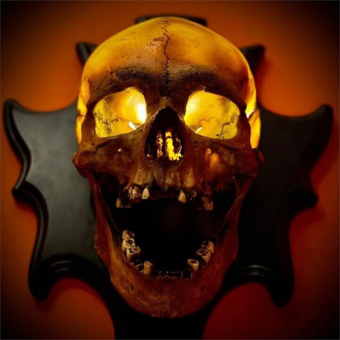 Eternal Darkness Skull Lamp