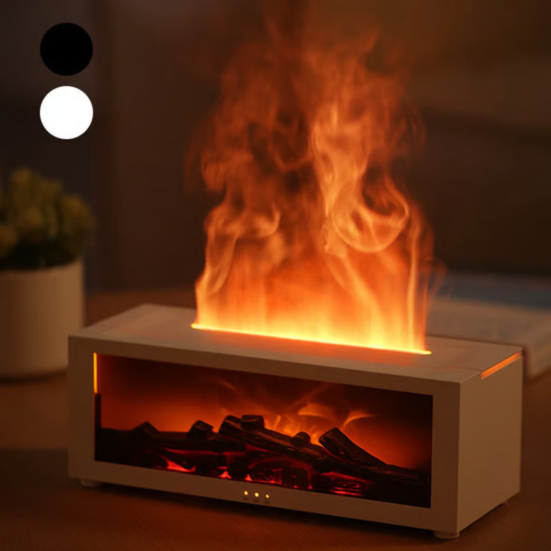 Fireplace Diffusers Fireplace Flame Diffuser Humidifier with Remote – Linnaco