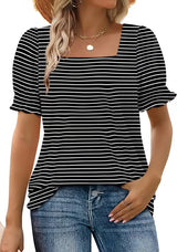 Gaia - Square Neck Top