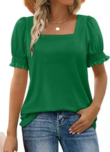 Gaia - Square Neck Top
