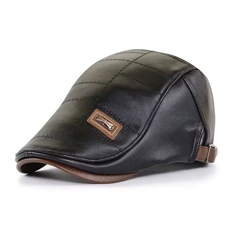 Jack - Leather Beret