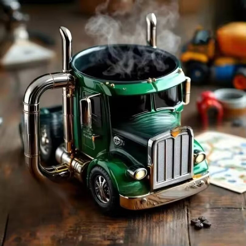 Coffee Mug Trucker