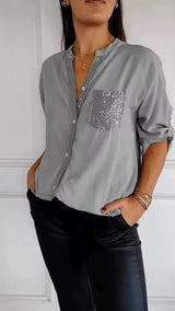 Adele - Sequin Blouse