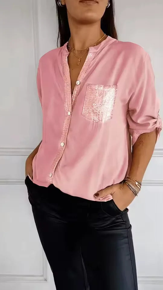 Adele - Sequin Blouse