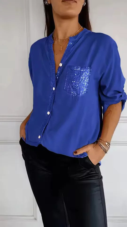 Adele - Sequin Blouse