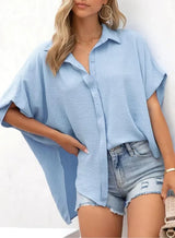 Lucy - Short Sleeve Blouse