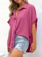 Lucy - Short Sleeve Blouse