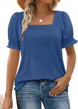 Gaia - Square Neck Top