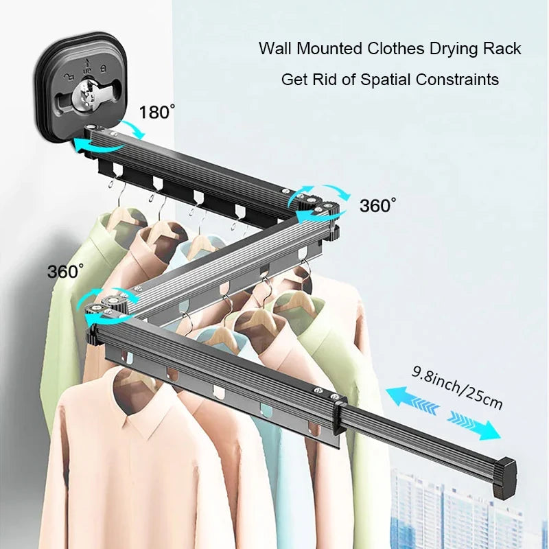 Easy Mount Laundry Drying Rack