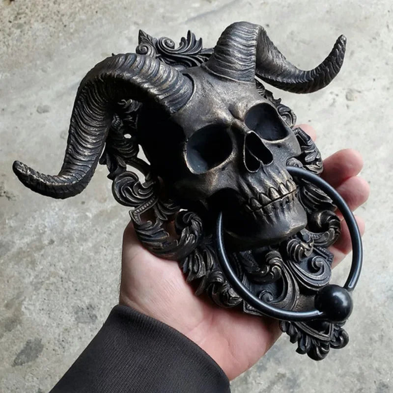 Mystic Skull Door Knocker