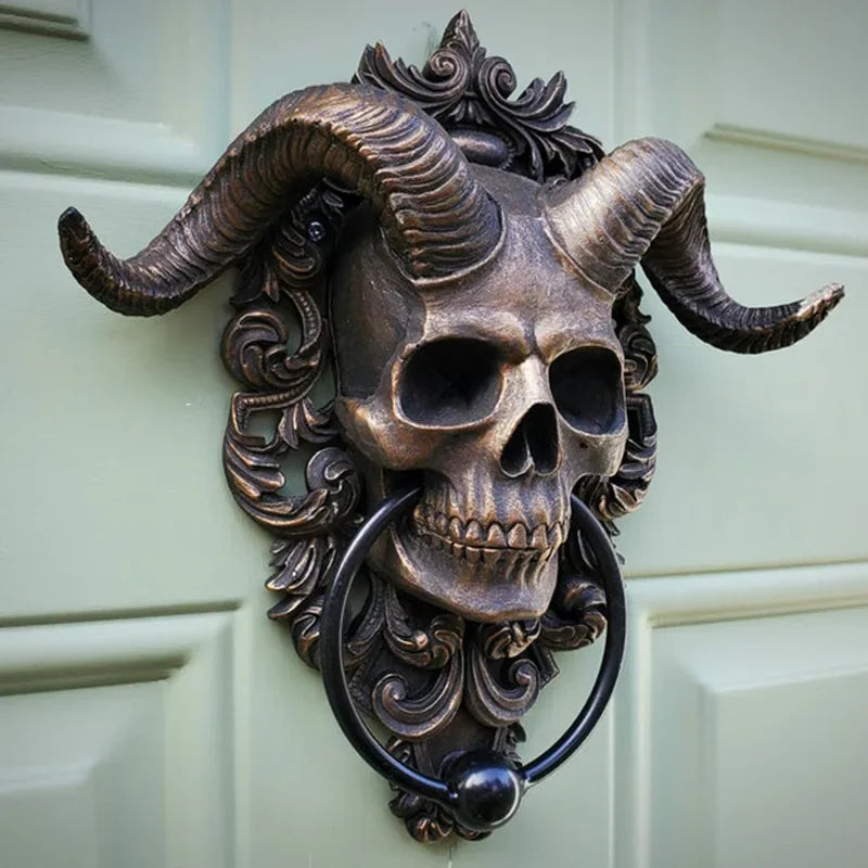 Mystic Skull Door Knocker