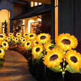 Sunflower Solar Garden Lights