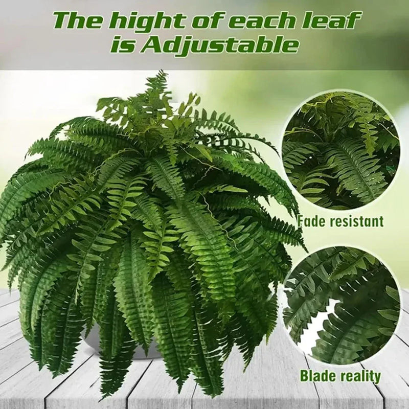 Lifelike Greenery Decor Fern