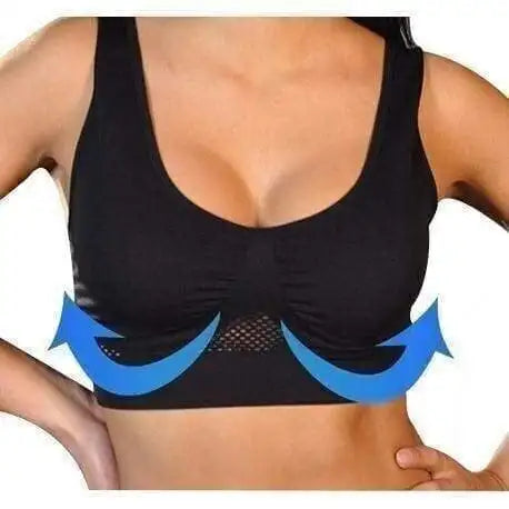 BreezeComfort Seamless Support Bra