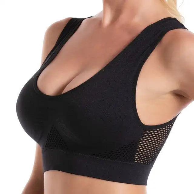 BreezeComfort Seamless Support Bra