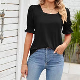 Gaia - Square Neck Top