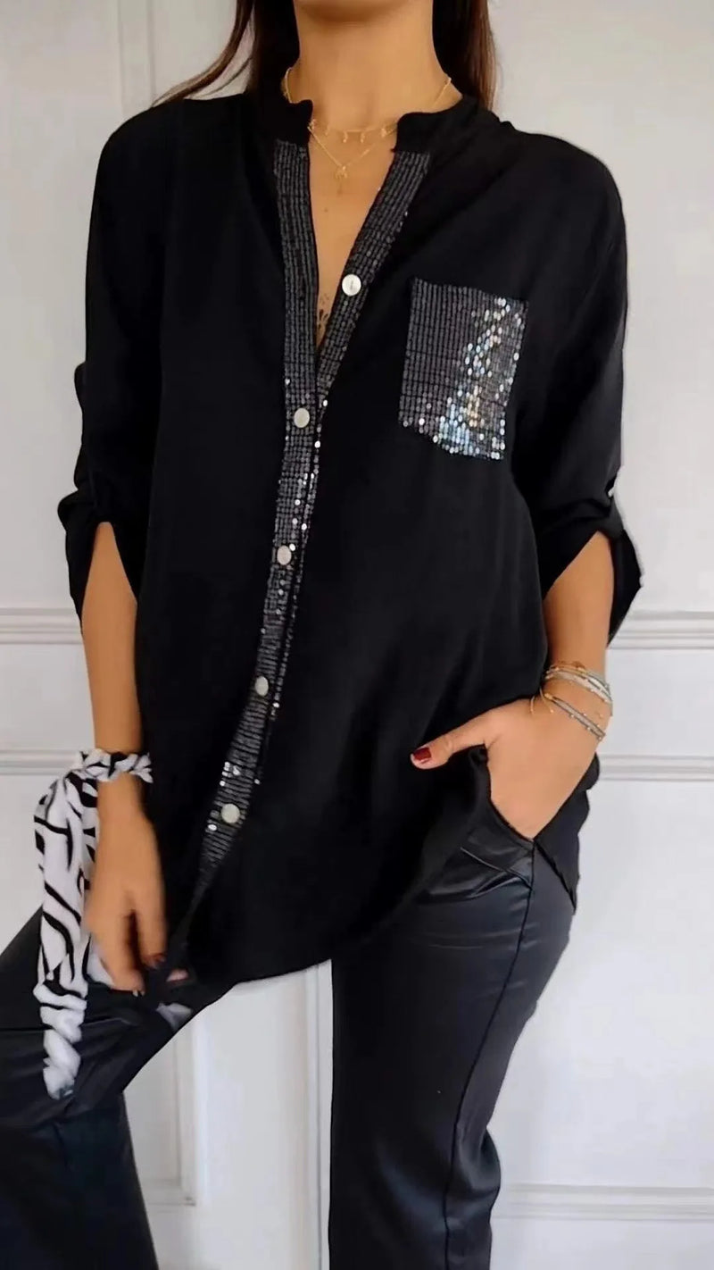 Adele - Sequin Blouse