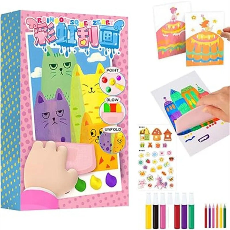 Rainbow Art Fun Kit for Kids