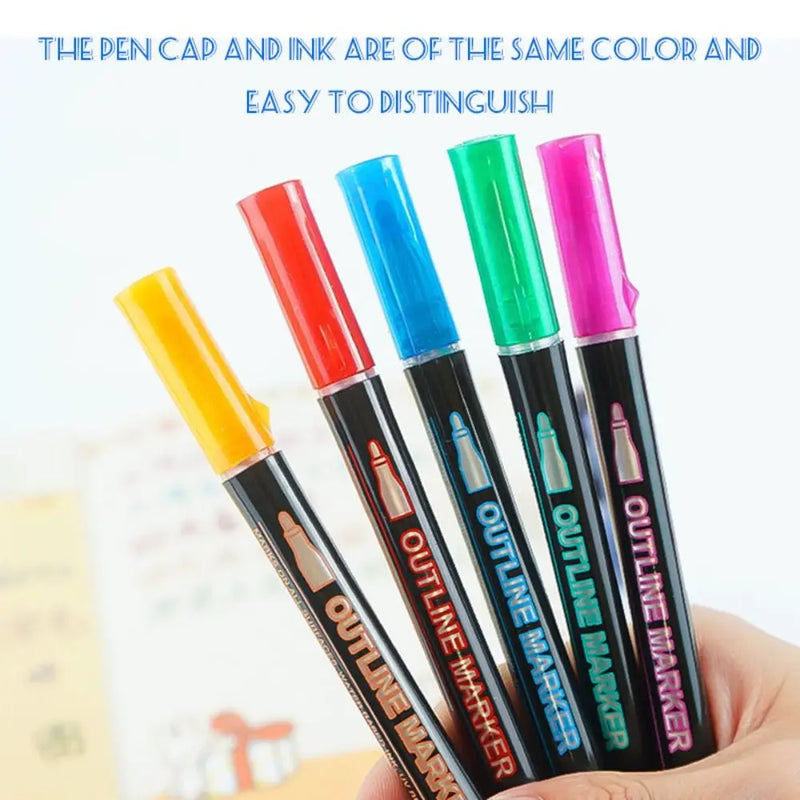 SparkleMagic: Dual-Color Pens