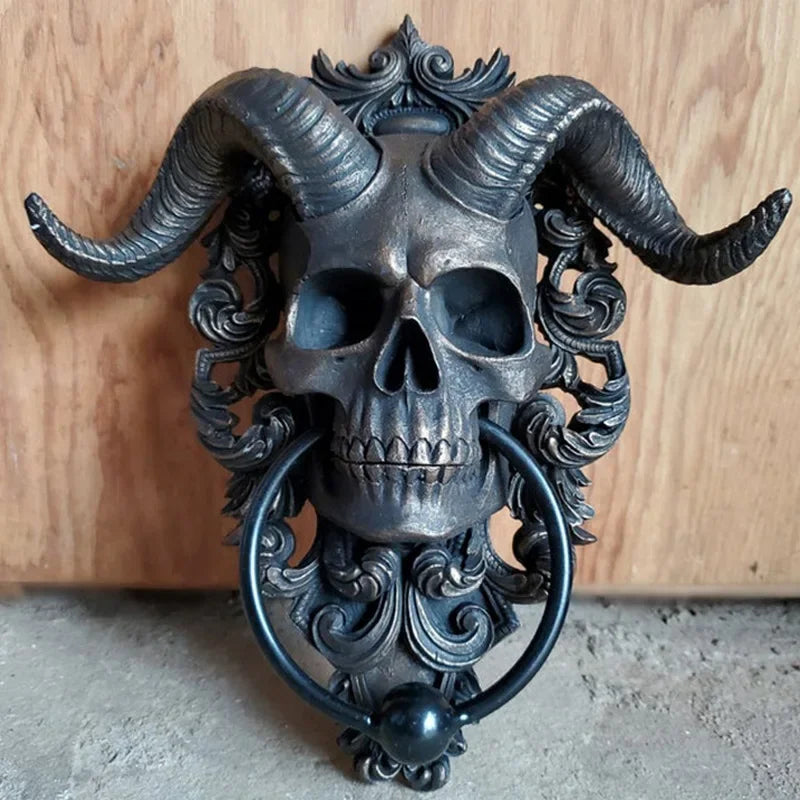 Mystic Skull Door Knocker