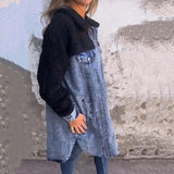 Charlotte - Denim Sherpa Jacket