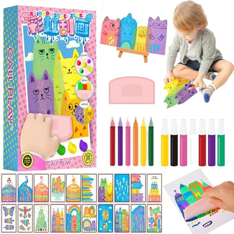 Rainbow Art Fun Kit for Kids