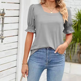 Gaia - Square Neck Top