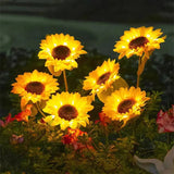 Sunflower Solar Garden Lights