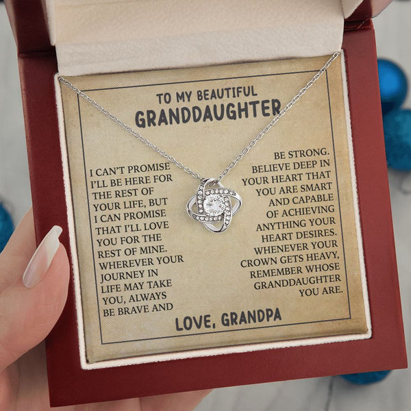 Granddaughter's Courage Necklace