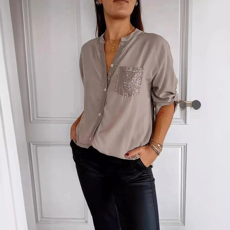 Adele - Sequin Blouse