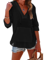Sandy - Hooded Blouse