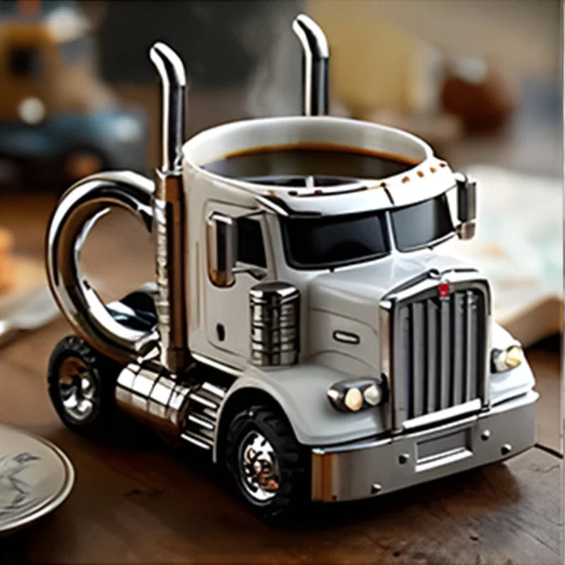 Coffee Mug Trucker