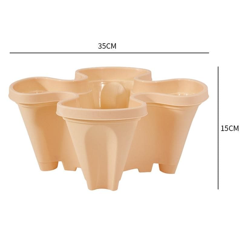 (1+1 FREE) Vertical Stacking Plant Pots - beumoonshop