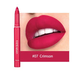 12 Color HANDAIYAN Rotating Sharpenable Matte Lipstick Pencils - beumoonshop