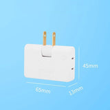 180 Rotating 3 Way Flat Wall Outlet - beumoonshop