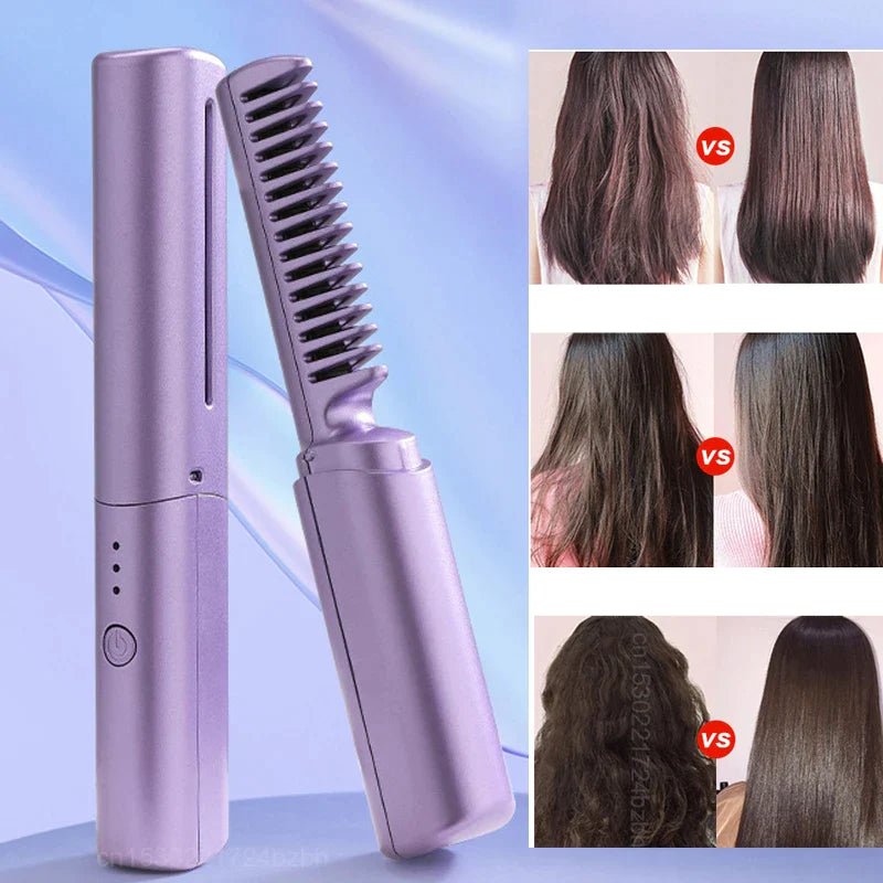 SmoothSculpt Wireless Hair Straightener